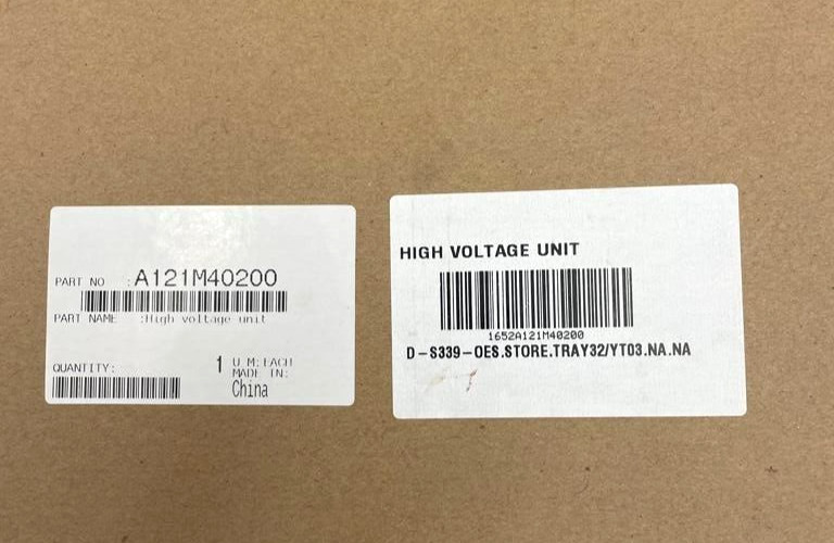 KONICA MINOLTA A121M40200 HIGH VOLTAGE UNIT