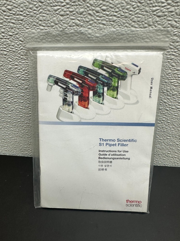 Thermo Scientific S1 Pipet Filler User Manual