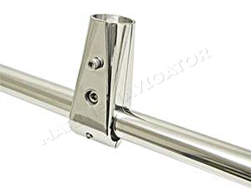 Flag Pole Socket Bracket for Rail Mount 25mm Tube Diameter