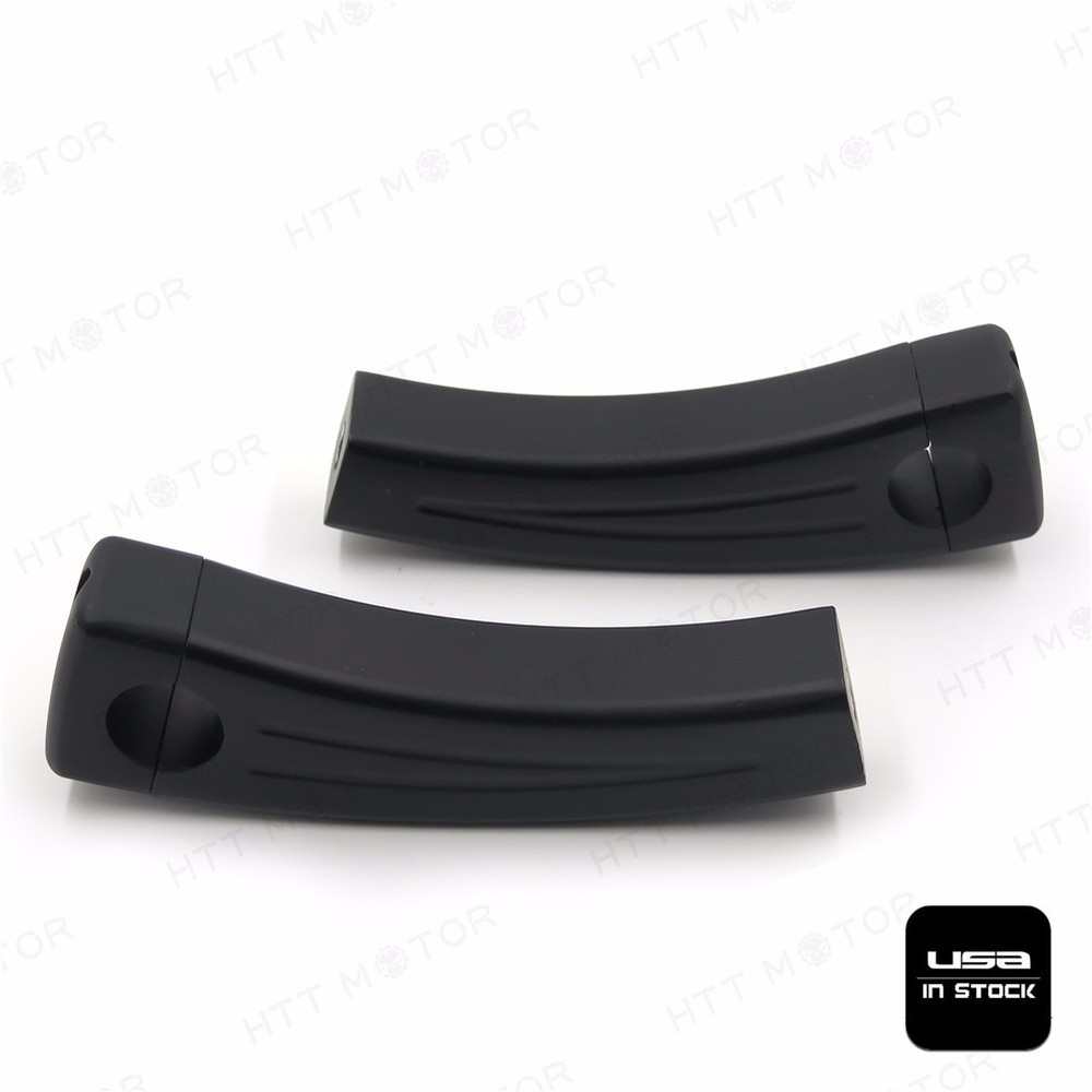 Handlebar Risers For universal bikes (1" Bar) 5.5" Black Motorcycle bar Pullback