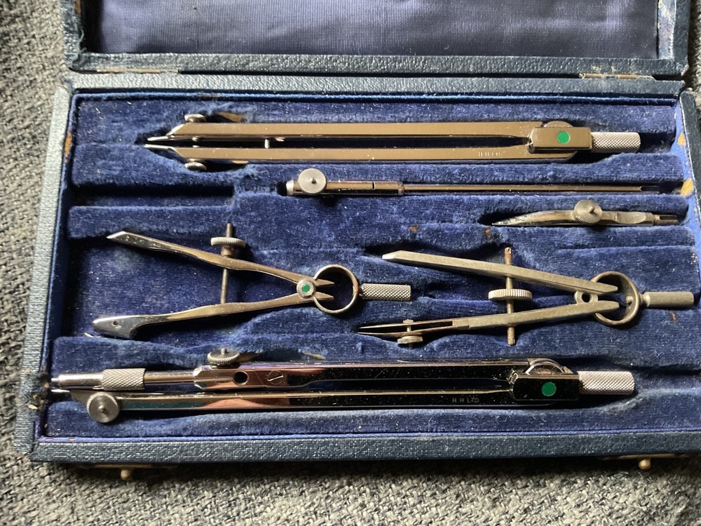 Vintage - Hall Harding Ltd - Technical Drawing Set