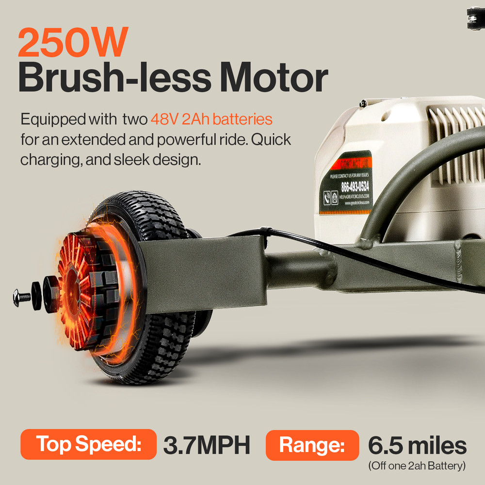 SuperHandy 4 Wheel Mobility Scooter – Lightweight