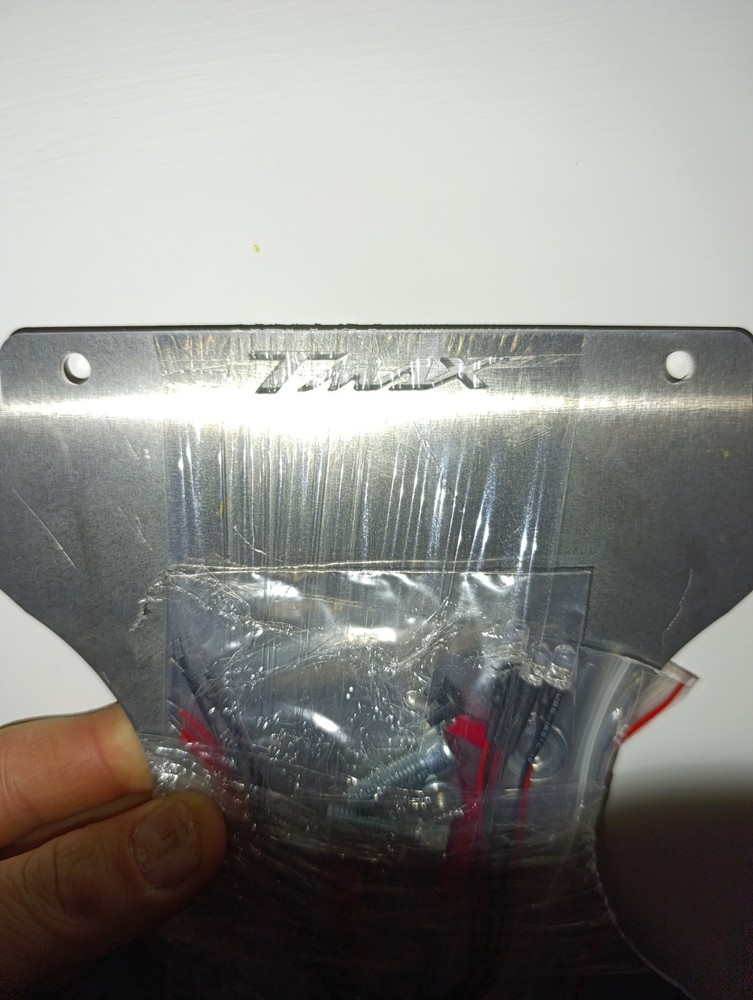 Custom license plate holder t Max 2001/2007