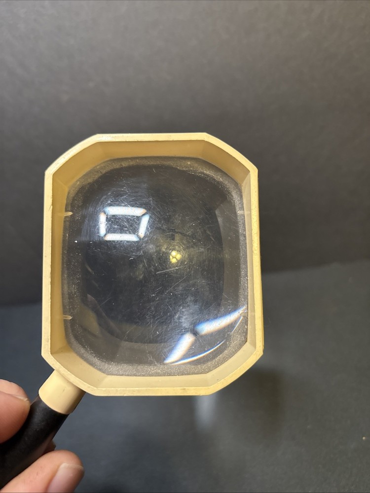 Vintage COIL Hand Magnifier Machinist Tool