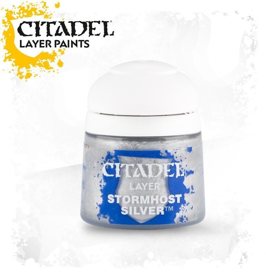 Games Workshop Warhammer - Citadel Colour paint LAYER: Stormhost Silver 12ml