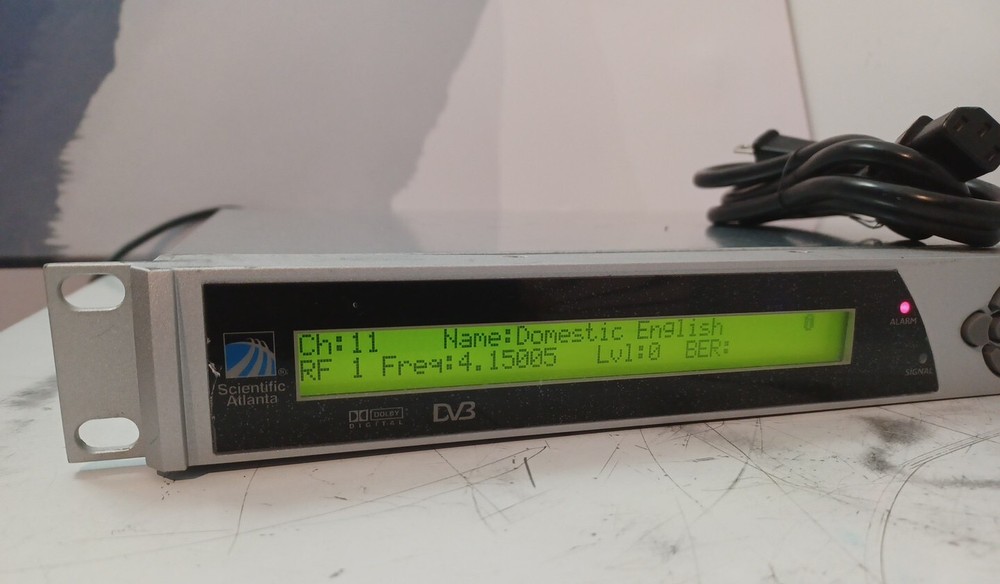 Cisco Scientific Atlanta D9850 PowerVu Program Reciever / Video Decoder USED