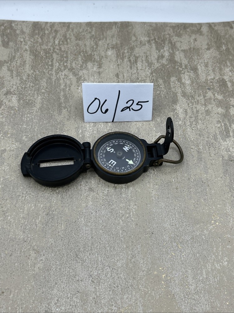 Vintage Engineer Lenstatic Directional Compass 12BX