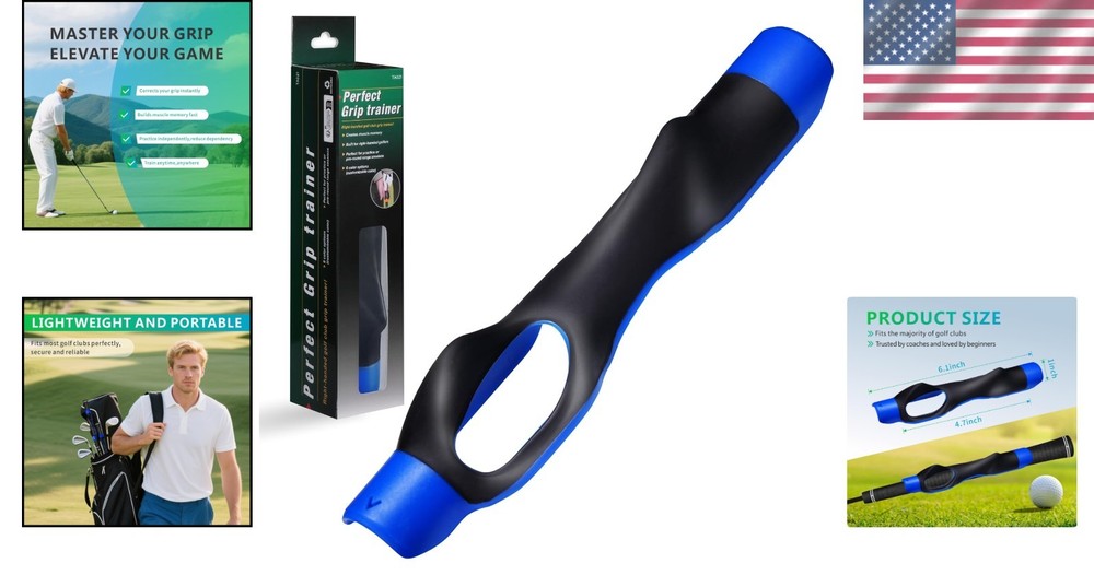 Professional Golf Grip Trainer for Improved Hand Positioning and Technique