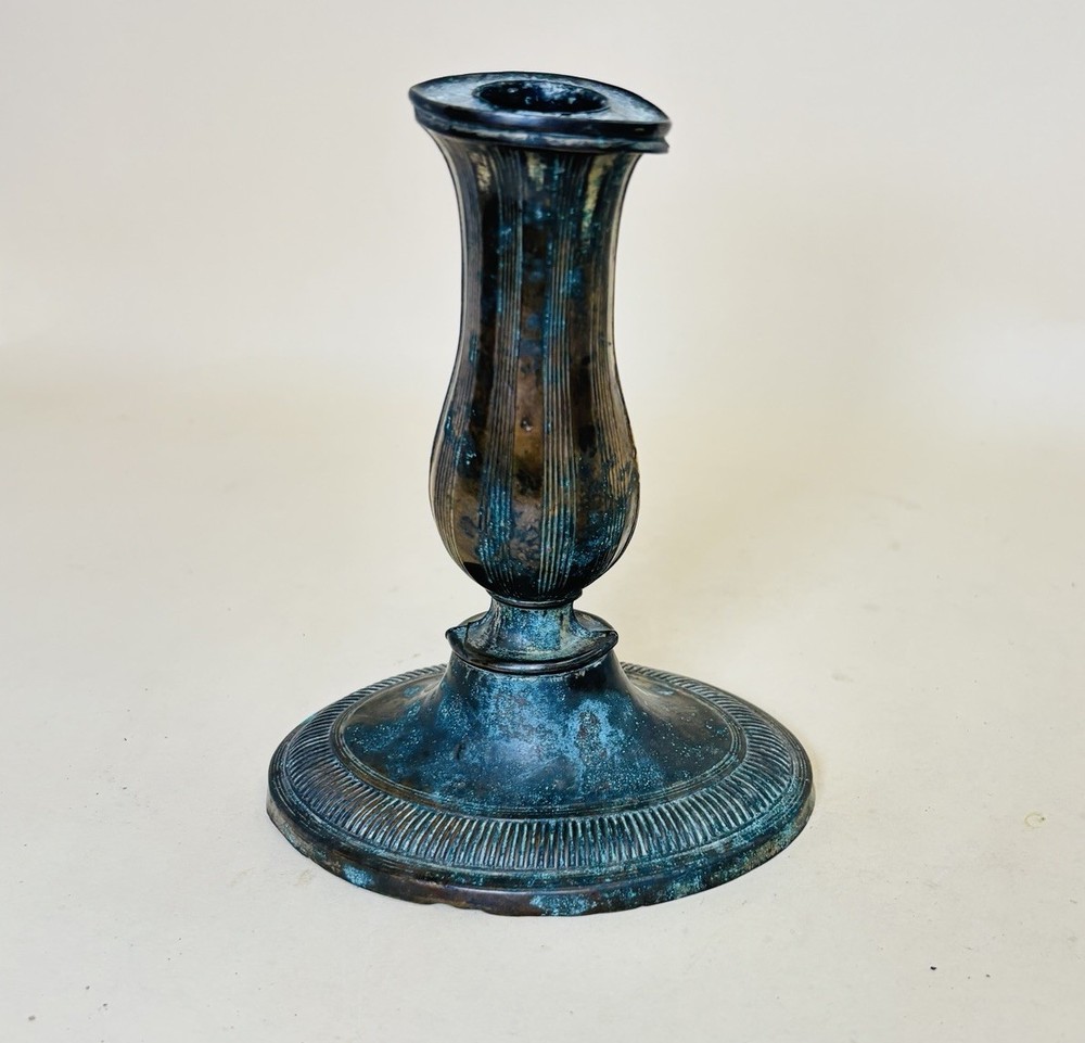 Antique Sheffield Candlestick Silver Plate