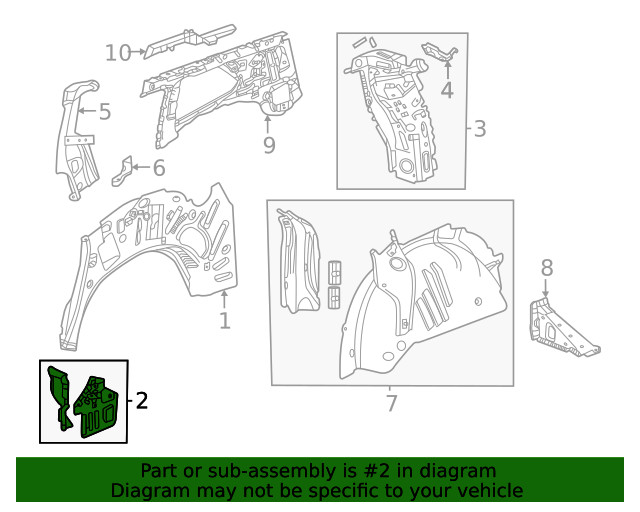 Genuine GM Extension Panel 26406268