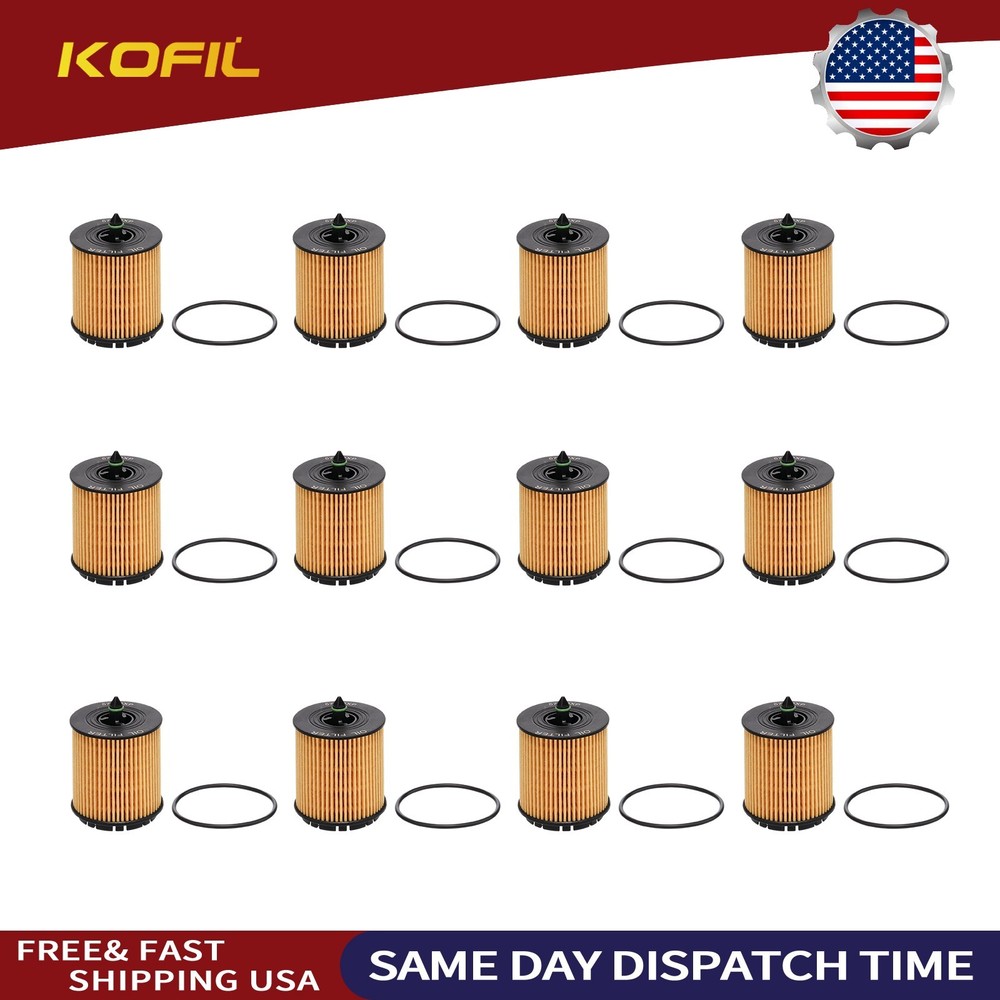 12Pcs Replace Engine Oil Filter Wix 57082XP