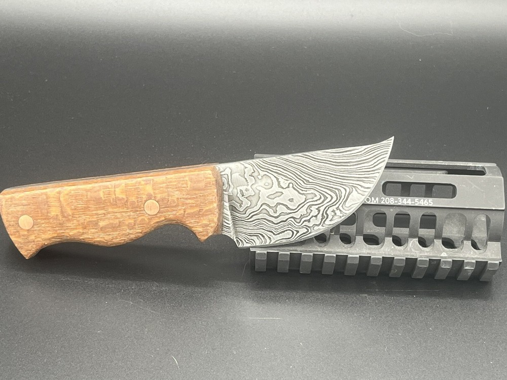 Starley Forge 63 Layer Twist Damascus 3" Skinner Rustic Series