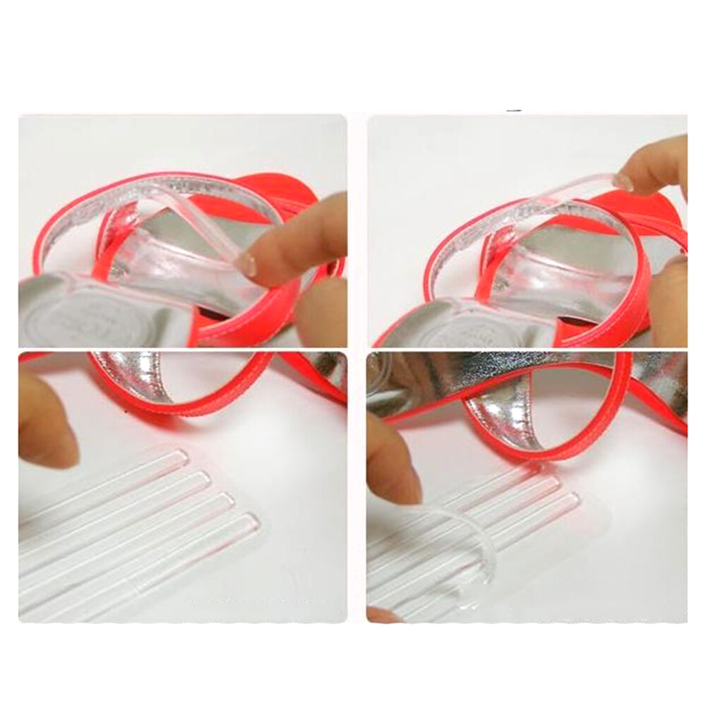 4PCS Thin Heel Sticker Heel Sticker Back Heel Inserts Transparent Heel Stickers
