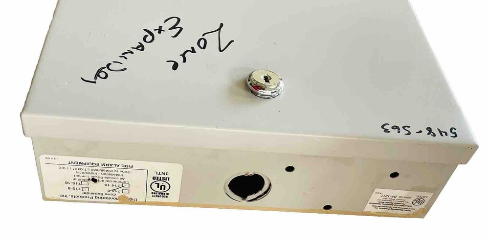 DMP 714-16 Circuit Board 16 point Zone Expander Module in Metal Cabinet