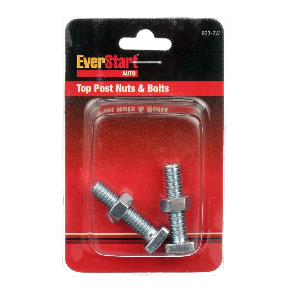 EverStart Replacement Top Post Bolts and Nuts 923-2W