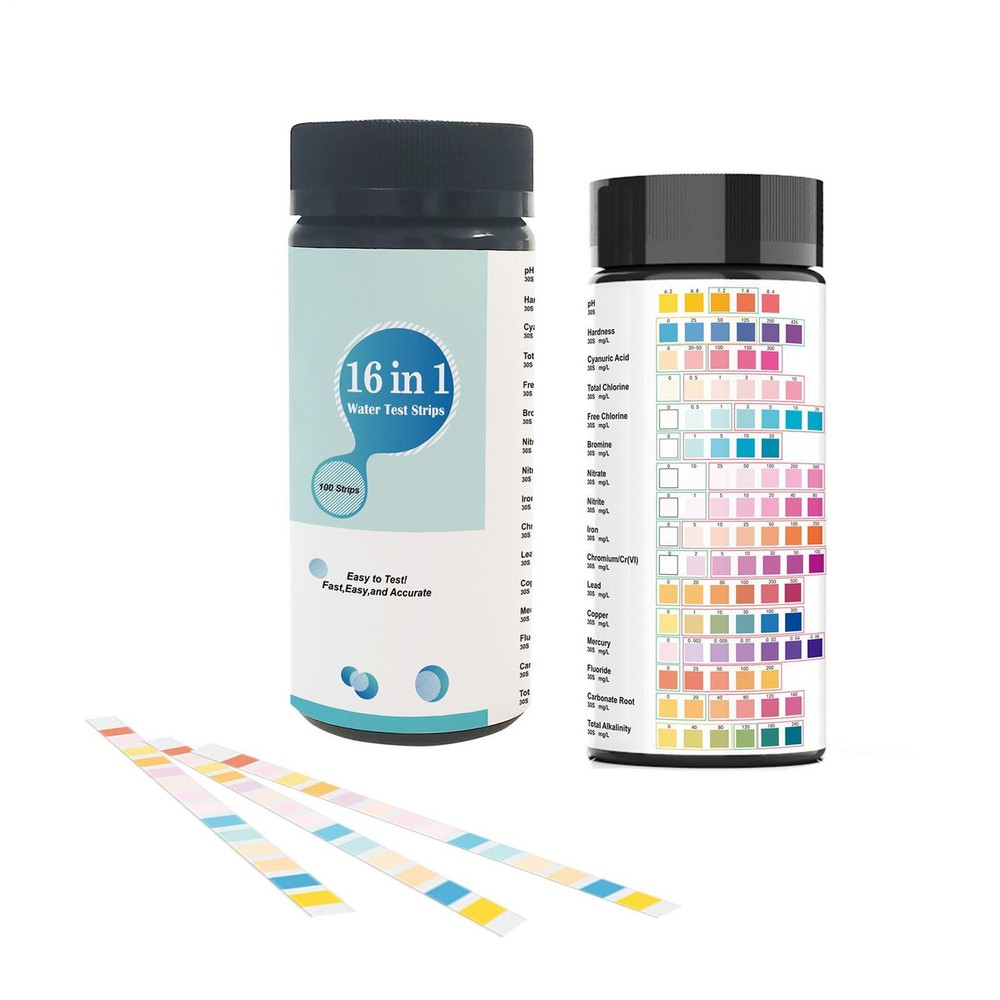 Water Quality Test Kits 16 In 1 Drink Water Test Strips Lead Testing Kit