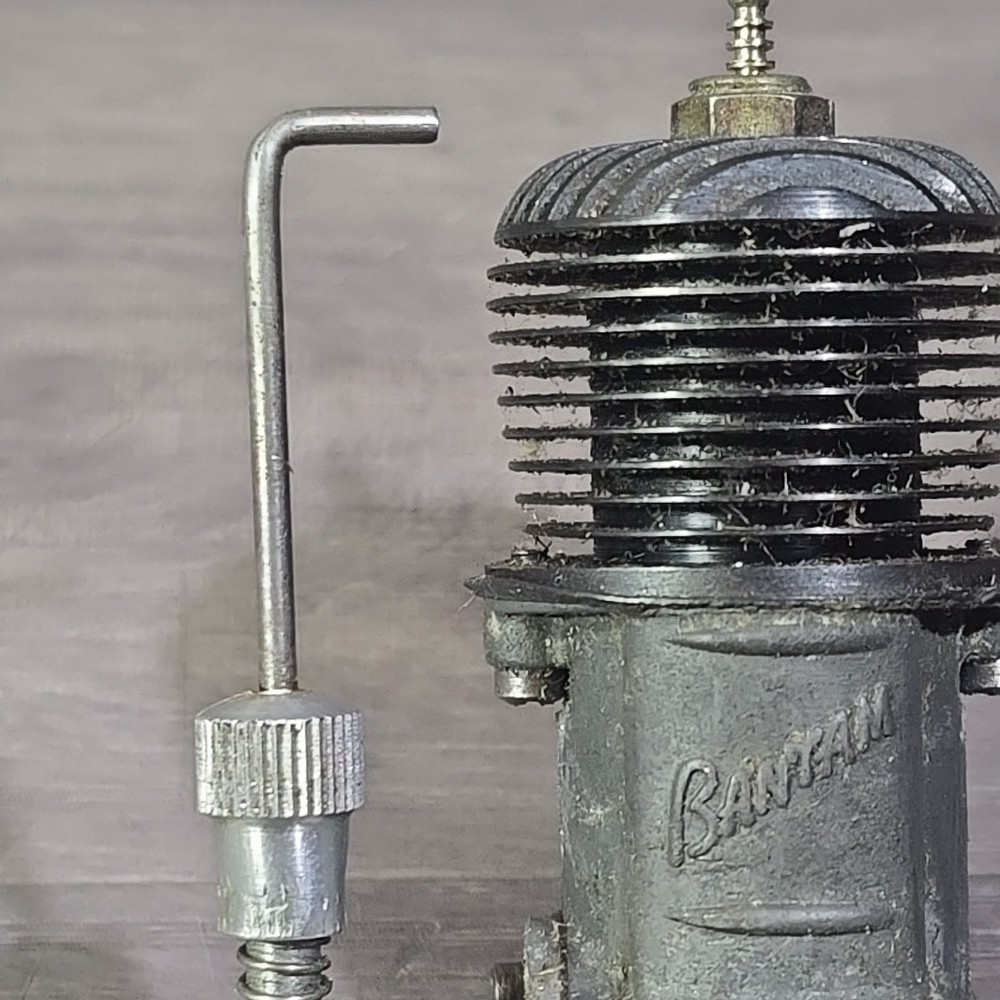 Vintage Bantam Model Airplane Engine
