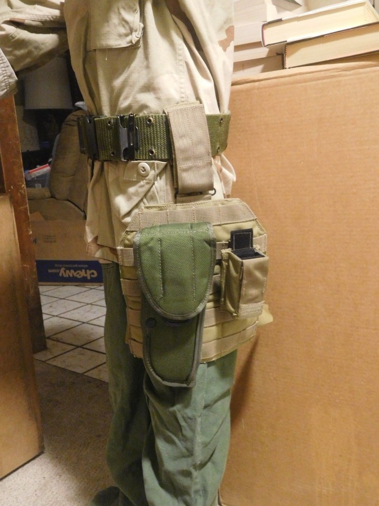 Eagle Industries Single Point Leg Panel Khaki New DEVGRU SOF SFLCS (B_
