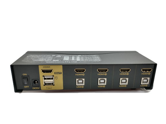 CKL CKLau 94H2, 4 Port KVM Switch