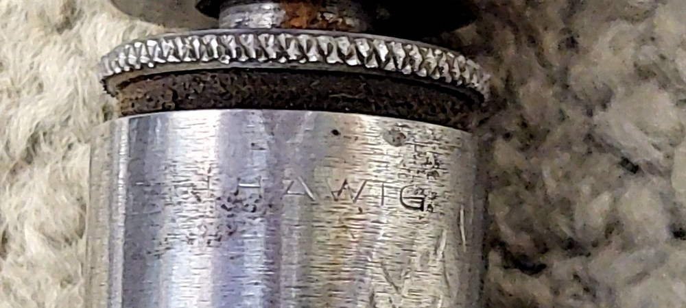 WW2 German K98 Metal Oiler & Pull thru Chain 8mm Mauser