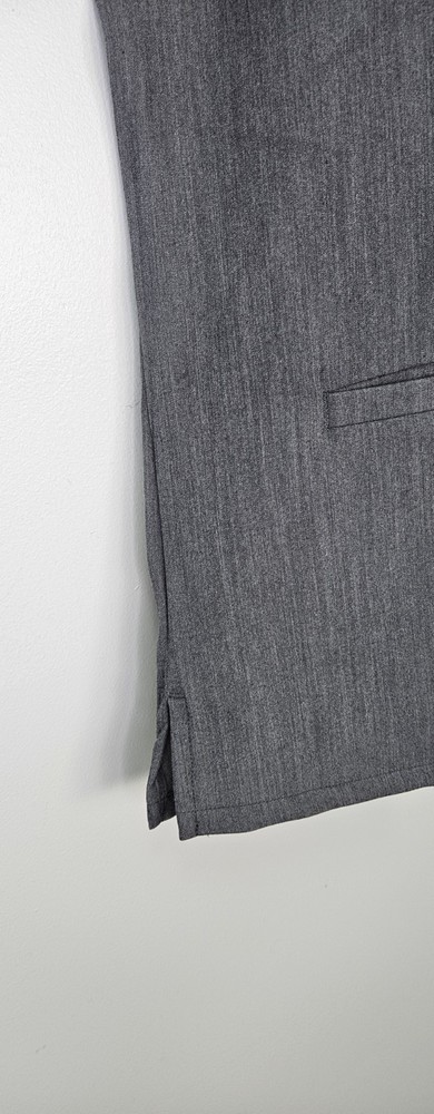 Figs Womens Size XL Gray Casma Three Pocket Scrub Top