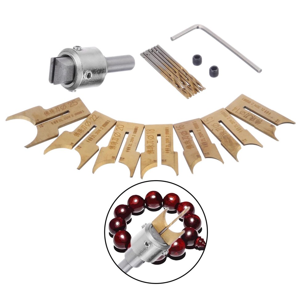 16 Bead Maker Bead Drill 14-25mm  Carbide Ball Blade