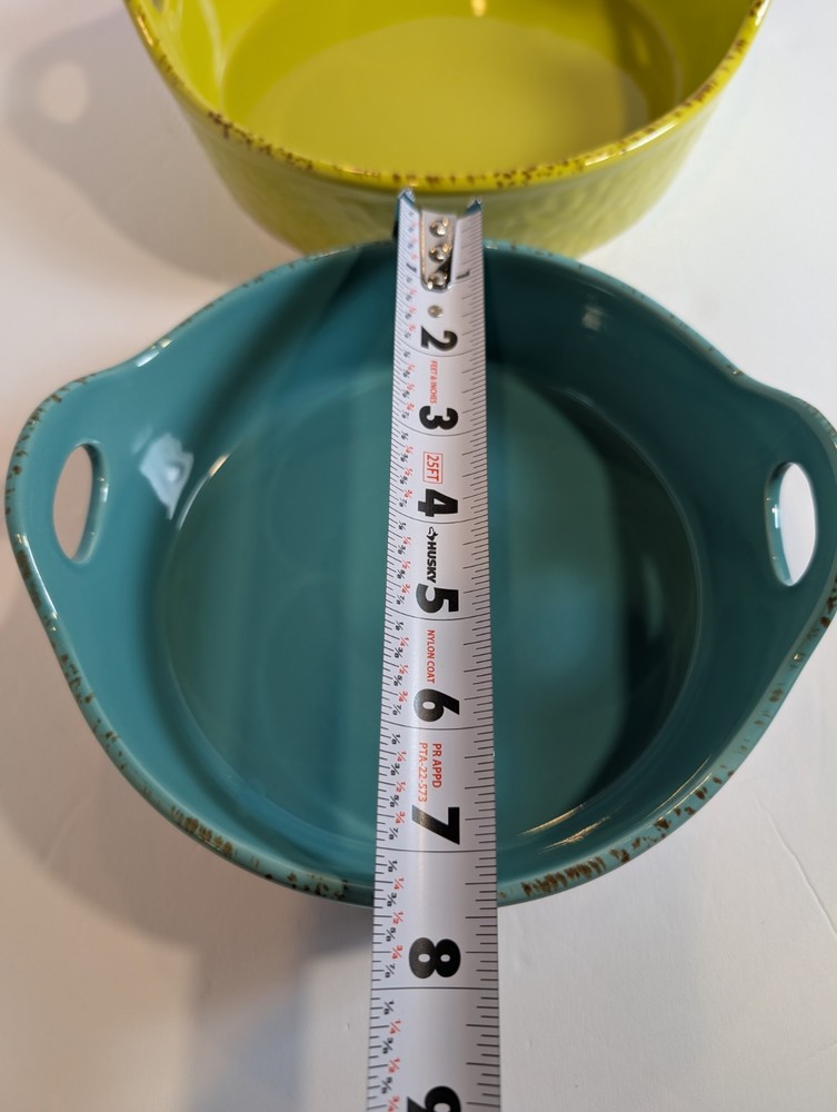 Nesting Bakeware Blue Jean Chef Set/Chef Aimee Blume 2 Piece