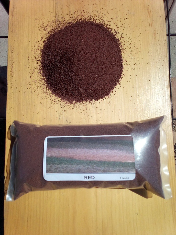 RED Sand For Sand paint