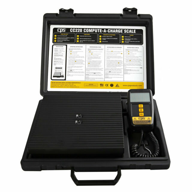 CPS CC220 Refrigerant Charging Scale