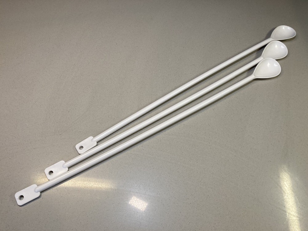 Home Beer Brewing Plastic Spoon 70cm long 27.5" Made in Canada (3) Lot