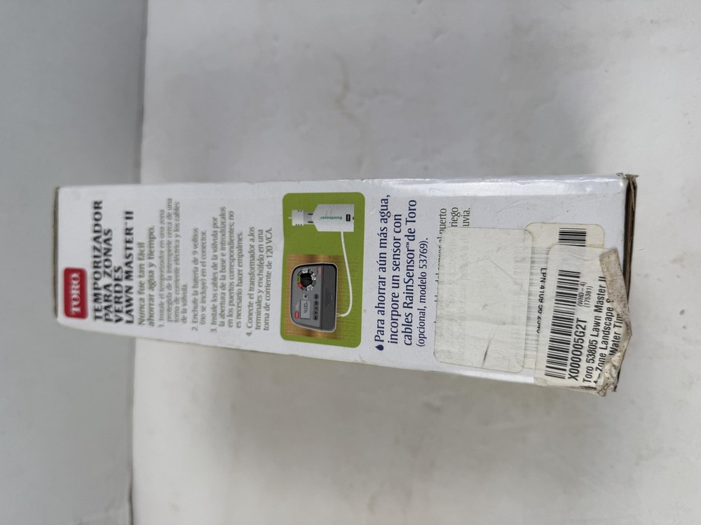 Toro Lawn Master II 4 Zone Timer Model 53805 Automatic Irrigation Controller Sys