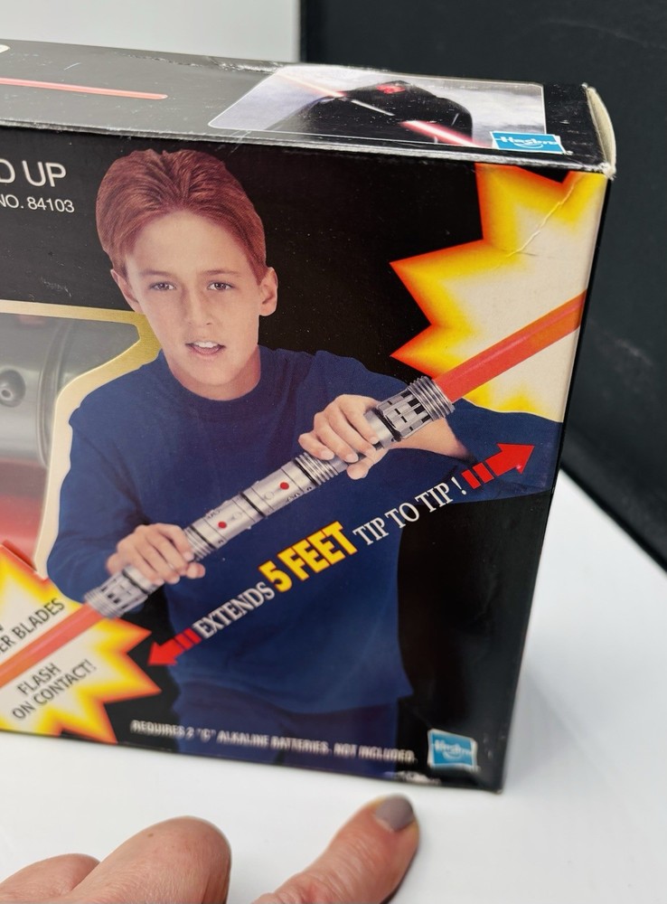 1998 Darth Maul Electronic Double Bladed Lightsaber - Original Box
