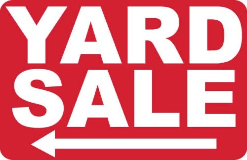 2 - YARD SALE --- - SIGNS- #PS-420
