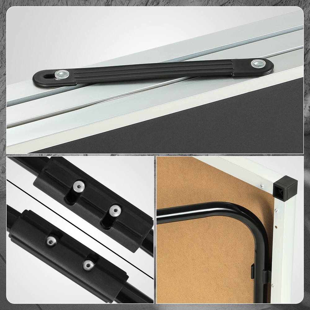 66LB Convenient Compact Multifunction Measurement Foldable Steel Work Bench