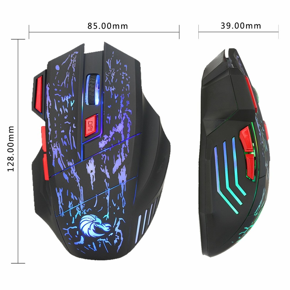 X2 Value Professional Video Gaming Computer PC Game Keyboard Keypad Mouse Bundle