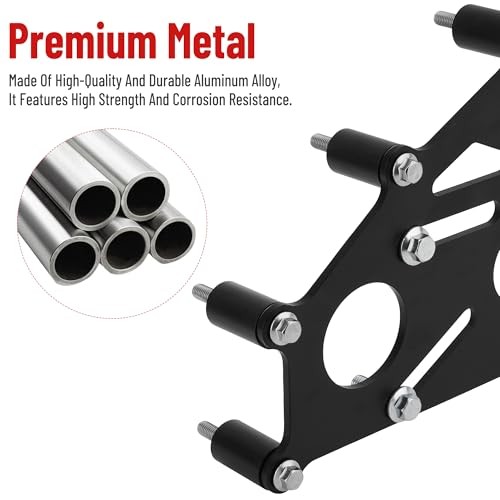 LS Engine Stand Adapter Plate - Universal Heavy Duty Billet Aluminum Mounting
