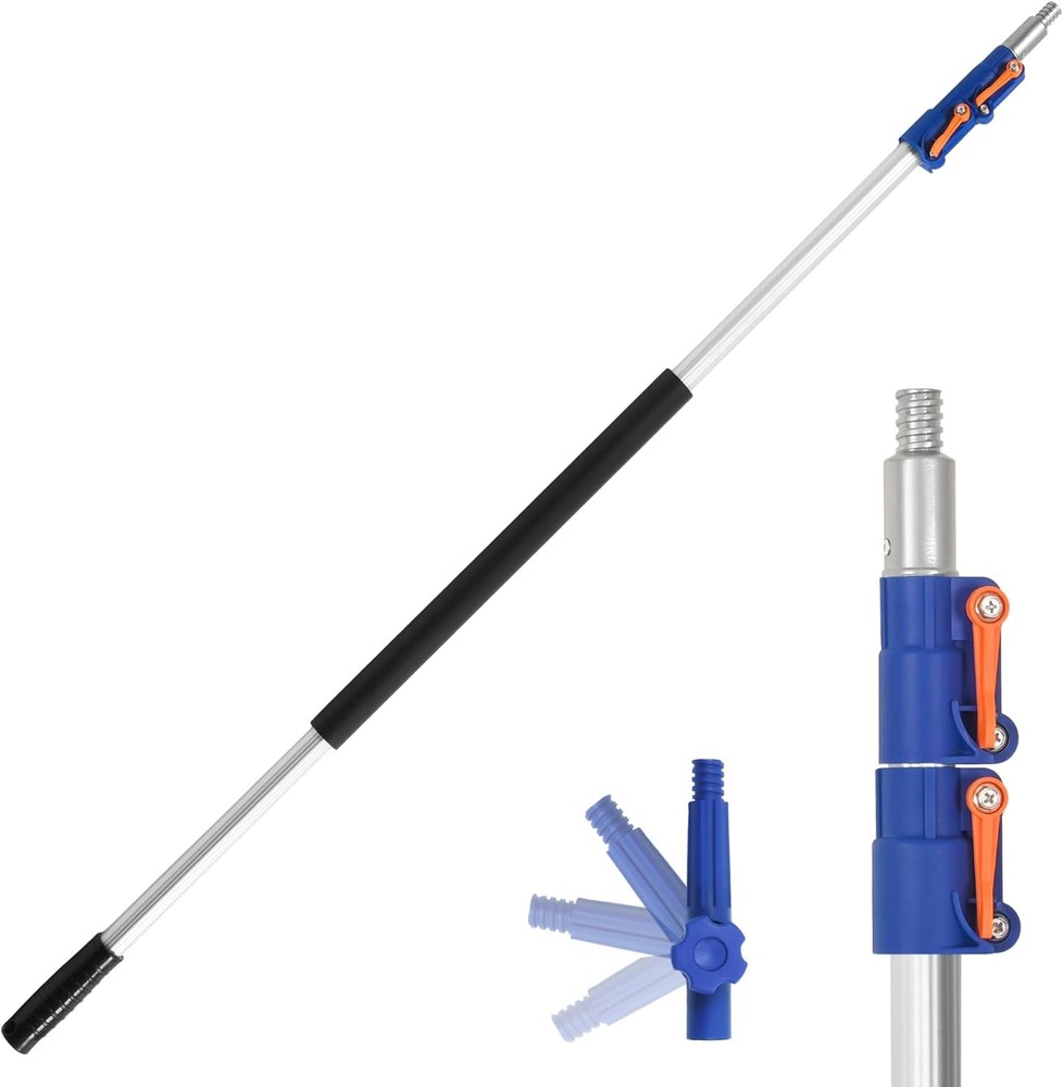 Telescoping Extension Pole, 5-12FT Multi-Purpose Extendable Pole with Universal