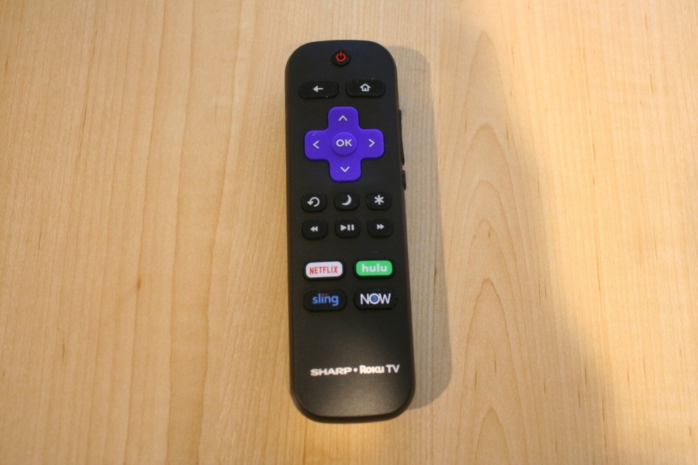 Genuine Sharp LC-RCRUS-20 Roku TV Remote Control