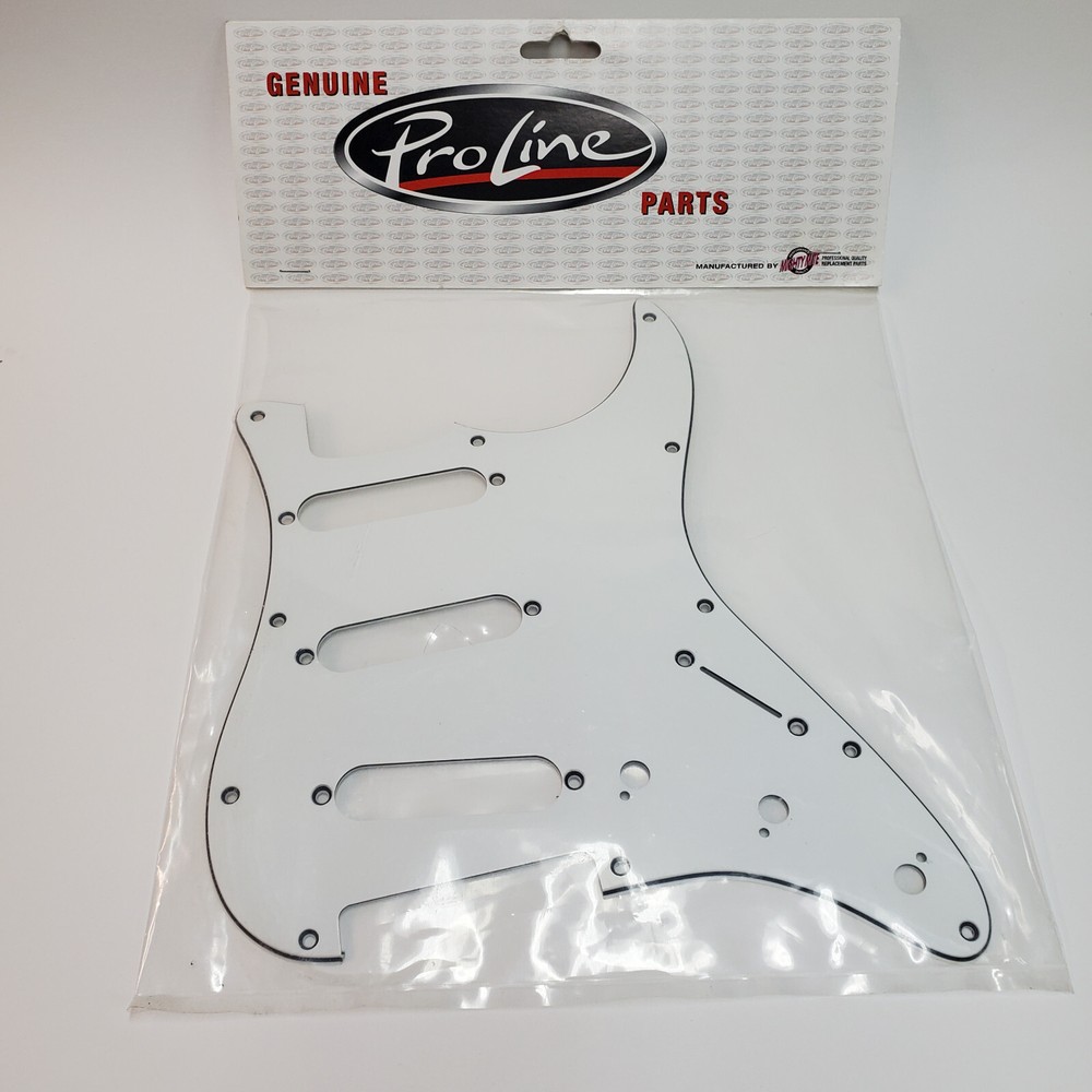 Pro Line Strat Pickguard Replacement in White