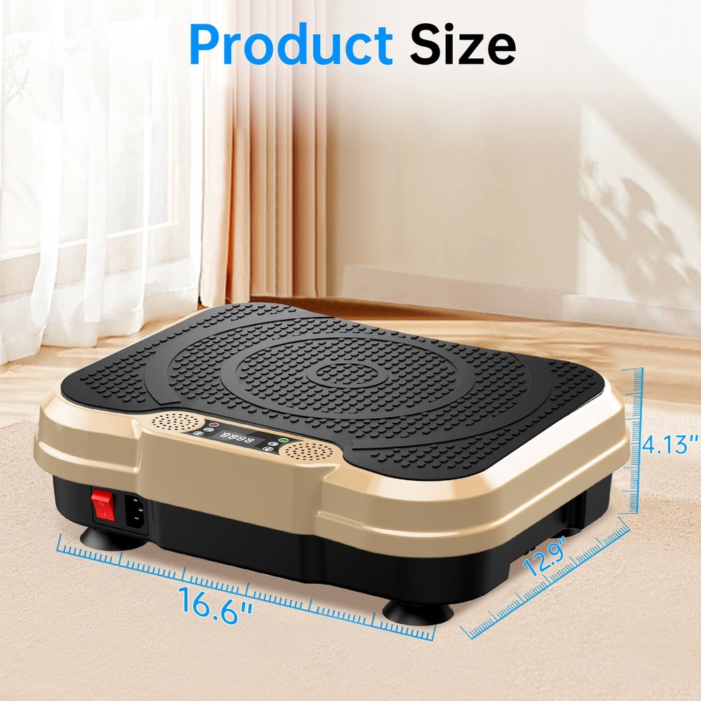 Vibration Plate Exercise Machine,Vibration Plate for Lymphatic Drainage Power...