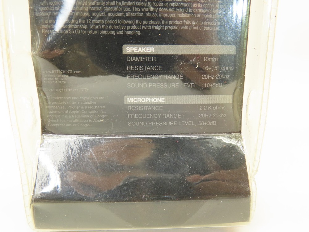 STEREO HEADSET BYTECH 3.5MM HEADSET MICOPHONE