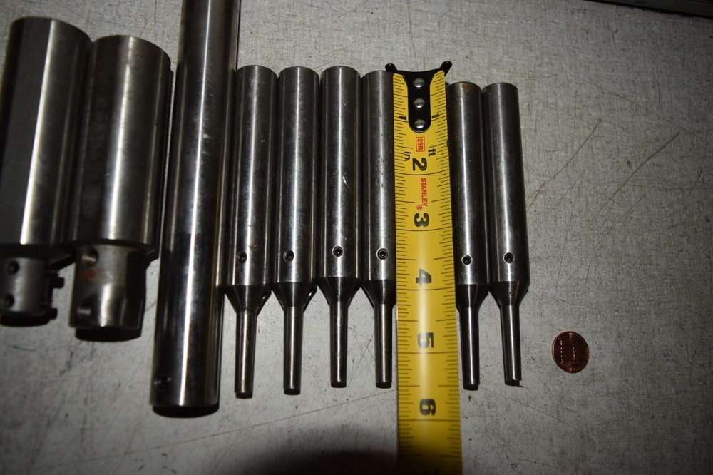 Boring Bar Extensions Adapters Bushings Tool Holders Lot