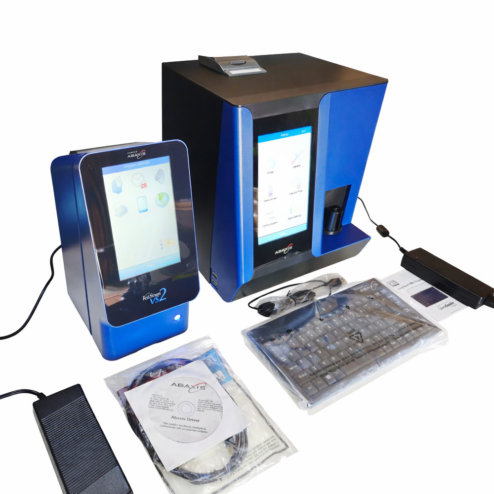 Abaxis VetScan HM5 Hematology Analyzer + VS2 Chemistry System Bundle w/ Accessor