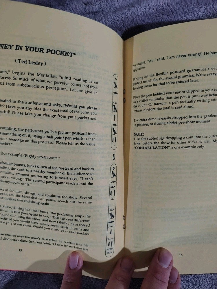 Paramiraculous By Ted Lesley - Lecture Notes FISM 1997
