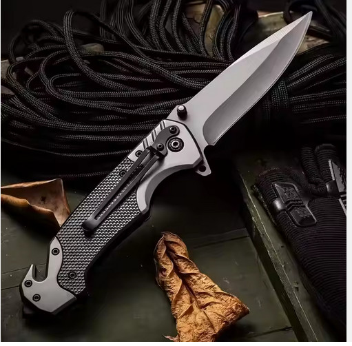 9" SPRING OPEN ASSISTED TACTICAL FOLDING POCKET KNIFE EDC Blade Tactical Tool