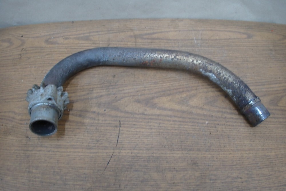 1978 HONDA CB400A EXHAUST HEADER W/ FLANGE DAMAGED
