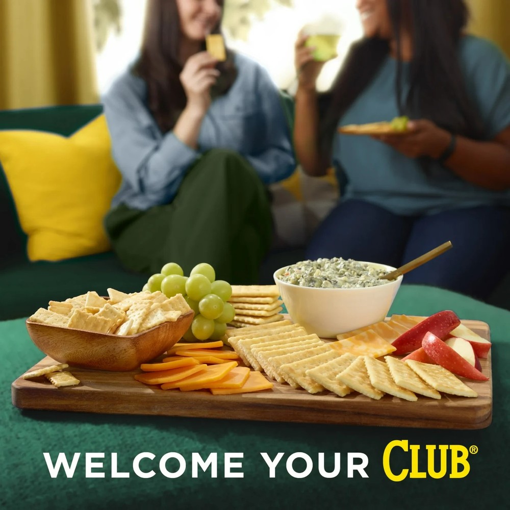 Club Snack Stacks Original Crackers, Lunch Snacks, 9 Count