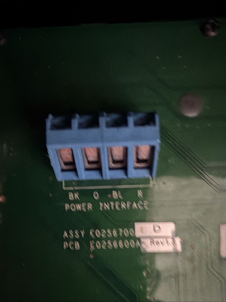 Zodiac Jandy Pool Heater Display Interface and Housing 11183501L E0256700M Used