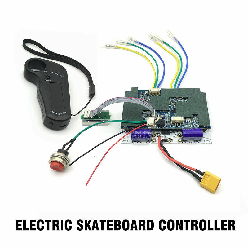 Wireless 4WD Skateboard Drive Controller w/ Remote ESC Substitute For Longboard