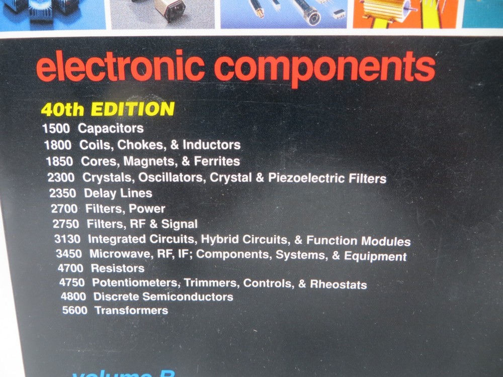 EEM 98 Electronic Engineers Master Catalog Volume A Electronic Components -